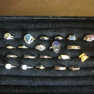 Lot Of Vintage To Modern rings